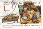 Stamps America - Nicaragua -  1980-Primer Aniversario de la Cruzada Nacional de Alfabetización
