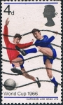 Stamps United Kingdom -  COPA DEL MUNDO DE FÚTBOL 1966. Y&T Nº 441