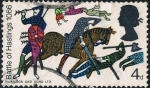 Stamps : Europe : United_Kingdom :  9º CENT. DE LA BATALLA DE HASTINGS. Y&T Nº 453