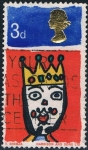 Sellos de Europa - Reino Unido -  NAVIDAD 1966. Y&T Nº 461