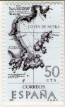 Stamps : Europe : Spain :  1820 Costa de Nutka
