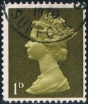 Stamps United Kingdom -  ISABEL II TIPO MACHIN 1967-70. Y&T Nº 472