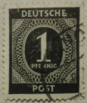 Sellos de Europa - Alemania -  deutsche post 1960