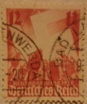 Sellos de Europa - Alemania -  deutches reich 1936 reichsparteitag esbastica