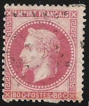 Stamps France -  Emperor Napoleon III