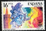 Sellos de Europa - Espaa -  2745- Grandes fiestas populares españolas. Las Fallas, Valencia.