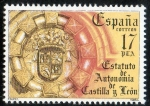 Sellos de Europa - Espa�a -  2741- Estatutos de Autonomía. Castilla y León.