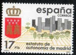 Sellos de Europa - Espa�a -  2742- Estatutos de Autonomía. Madrid.