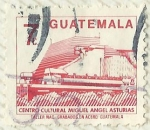 Stamps Guatemala -  CENTRO CULTURAL MIGUEL ANGEL ASTURIAS