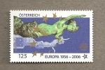 Stamps Austria -  50 Aniv UE