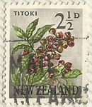 Stamps New Zealand -  TITOKI