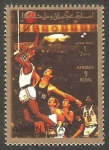 Sellos de Asia - Emiratos rabes Unidos -  Ajman - Baloncesto