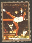 Stamps United Arab Emirates -  Ajman - Gimnasia