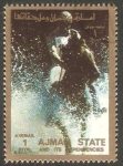 Stamps United Arab Emirates -  Ajman - Hípica