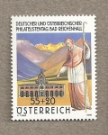 Stamps Austria -  Día del Sello en Austria y Alemania en Bad Reichenhall