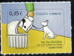 Sellos de Europa - Espaa -  4639- Valores cívicos. Por una ciudad más limpia.
