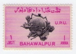 Stamps Pakistan -  Bahawalpur -  U.P.U.