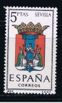 Stamps Spain -  Edifil  1638  Escudos de las capitales de provincias españolas.  