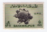 Stamps : Asia : Pakistan :  Bahawalpur - U.P.U.