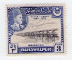 Stamps : Asia : Pakistan :  Bahawalpur - irrigation