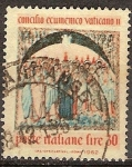 Stamps Italy -  Concilio Ecuménico, Ciudad del Vaticano. 