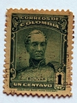 Stamps Colombia -  Simon Bolivar