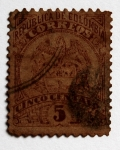 Stamps Colombia -  Escudo