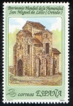 Stamps Spain -  3092- Bienes Culturales y Naturales Pratrimonio Mundial de la Humanidad. Iglesias prerrománicas de A