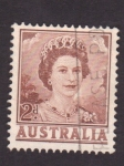 Stamps Australia -  Reinado de Isabel II
