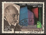 Sellos de Europa - Italia -  Luigi Pirandello (dramaturgo).