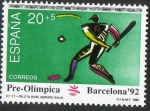 Stamps Spain -  3078- Barcelona ' 92. V Serie Pre-olímpica. Pelota base.