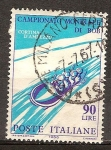 Stamps : Europe : Italy :   Campeonato del Mundo de bobsleigh en Cortina d