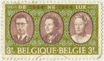 Stamps Belgium -  BENELUX