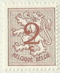 Stamps Belgium -  HERALDICO LEON