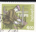 Stamps Switzerland -  Ocupaciones