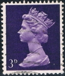 Stamps United Kingdom -  ISABEL II TIPO MACHIN 1967-70. Y&T Nº 474