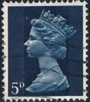 Stamps United Kingdom -  ISABEL II TIPO MACHIN 1967-70. Y&T Nº 477