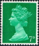 Stamps United Kingdom -  ISABEL II TIPO MACHIN 1967-70. Y&T Nº 479