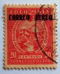 Stamps Colombia -  Sobretasa Aerea