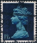 Stamps United Kingdom -  ISABEL II TIPO MACHIN 1967-70. Y&T Nº 485
