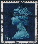 Sellos de Europa - Reino Unido -  ISABEL II TIPO MACHIN 1967-70. Y&T Nº 485