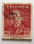 Stamps America - Colombia -  Carlos  Martinez Silva