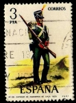 Stamps Spain -  2352.- Uniformes Militares. VI Grupo.
