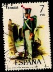 Stamps Spain -  2353.- Uniformes Militares. VI Grupo.