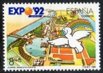 Sellos de Europa - Espaa -  3050- Exposición Universal de Sevilla. EXPO'92.  