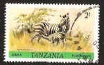 Sellos de Africa - Tanzania -  ZEBRA