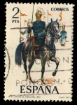 Stamps Spain -  2424.- Uniformes Militares. VIII Grupo.