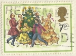 Stamps United Kingdom -  NAVIDAD