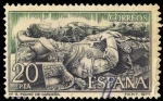 Stamps Spain -  2445.- Monasterio de San Pedro de Cardeña.
