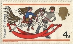 Stamps United Kingdom -  FELIZ NAVIDAD